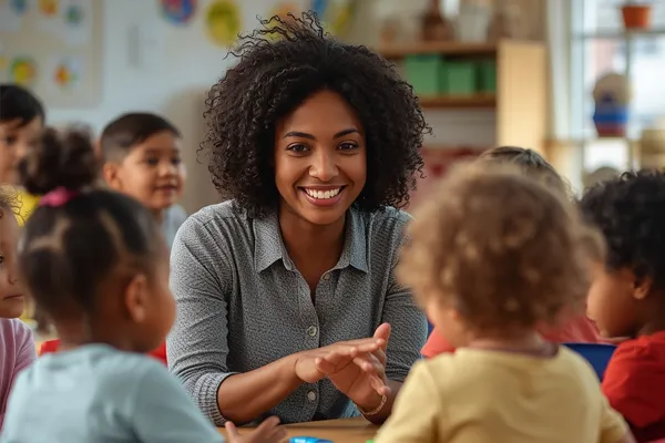 childcare-near-renton-smiling-teacher-infant-toddler-preschool
