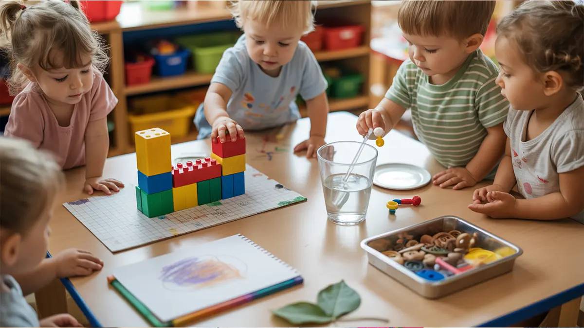 STEAM vs STEM in early childhood — hands-on preschool activity in Skyway